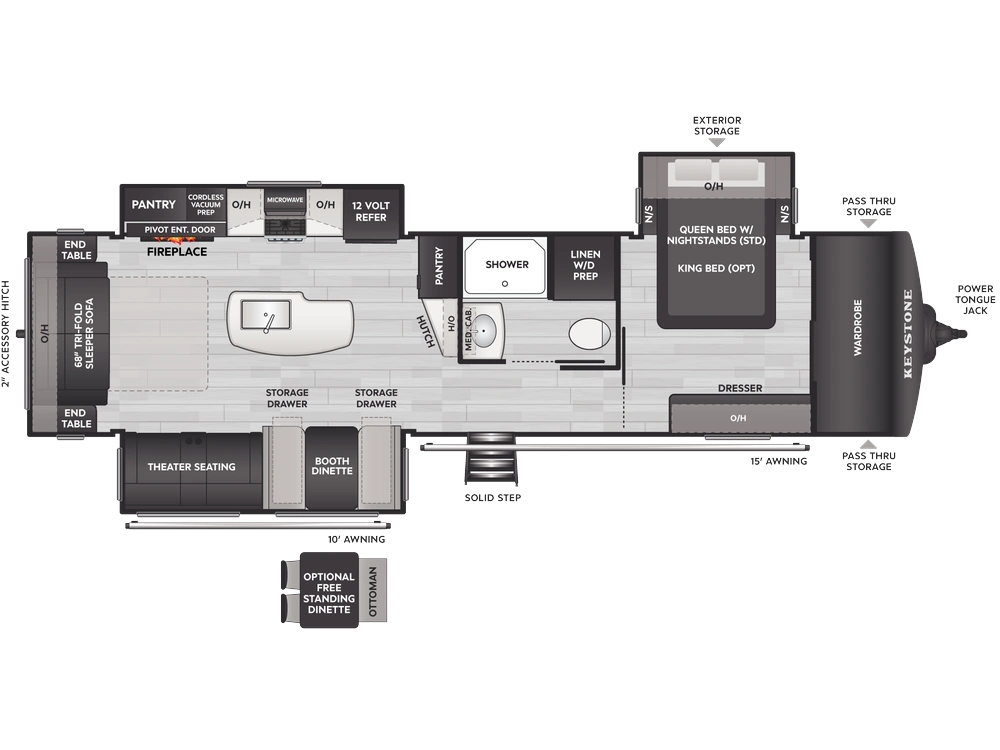 Keystone RV Cougar Half-Ton Cougar Half-Ton 33RLI 2026 alt