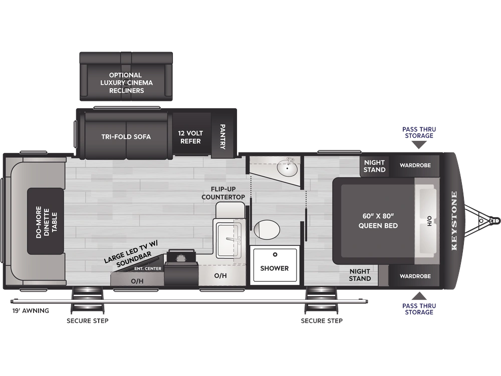 2026 Keystone RV Passport Super Lite Passport Super Lite 253RDWE alt