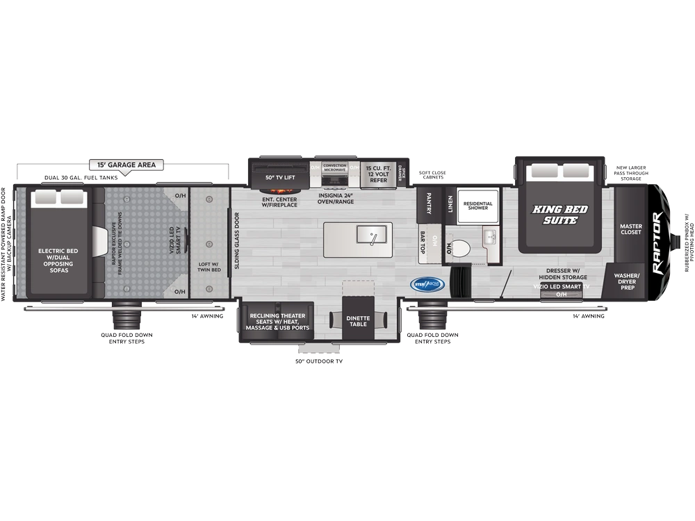Keystone RV Raptor Raptor 428 2026 alt