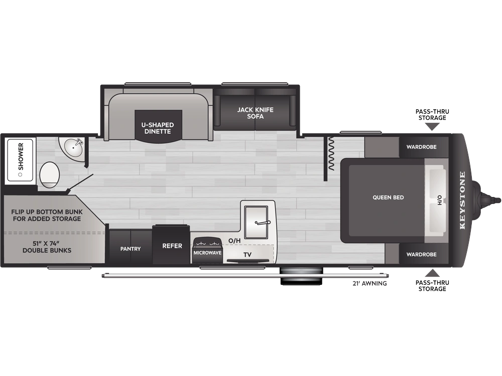 2026 Keystone RV Bullet Classic Bullet Classic 2640BHWE alt