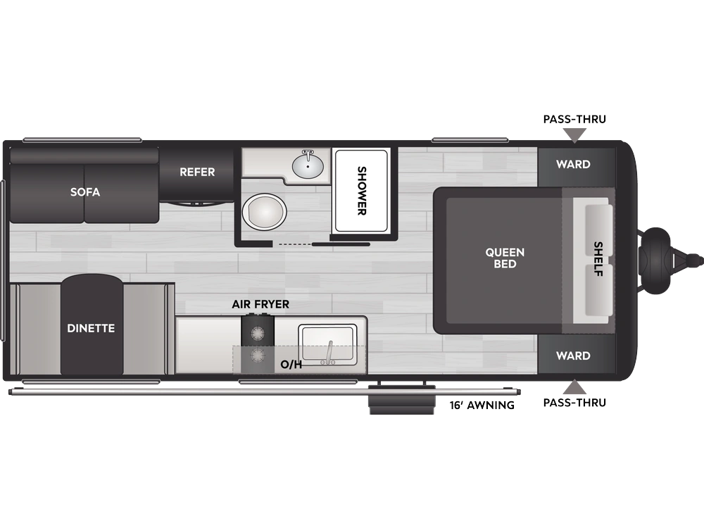 Keystone RV Coleman Travel Trailers Coleman Travel Trailers 19R 2026 alt