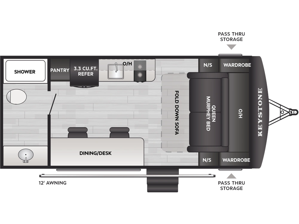 2026 Keystone RV Springdale Mini Springdale Mini 1710MB alt