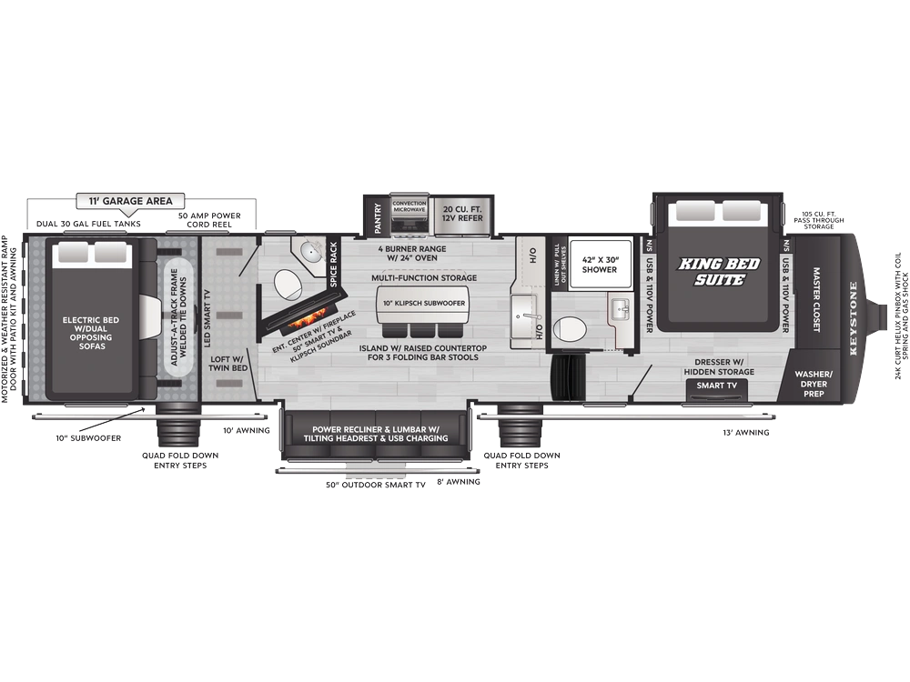 Keystone RV Raptor Raptor 352 2026 alt