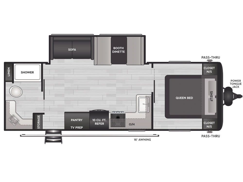 2026 Keystone RV Hideout Sport Hideout Sport 244RBWE alt