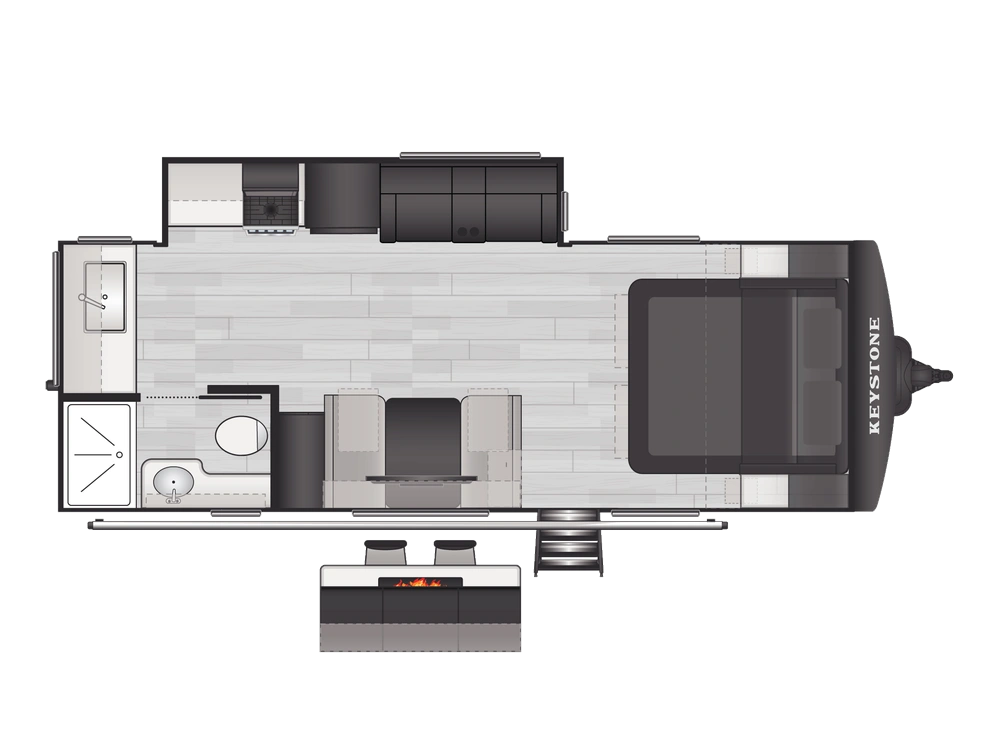 Keystone RV Cougar Half-Ton Cougar Half-Ton 22MLS 2026 alt