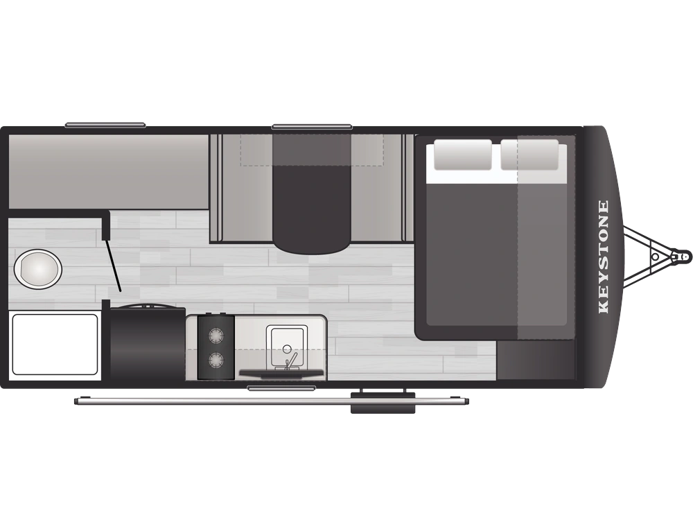 2026 Keystone RV Passport Classic Travel Trailers Passport Classic Travel Trailers 160BHC alt