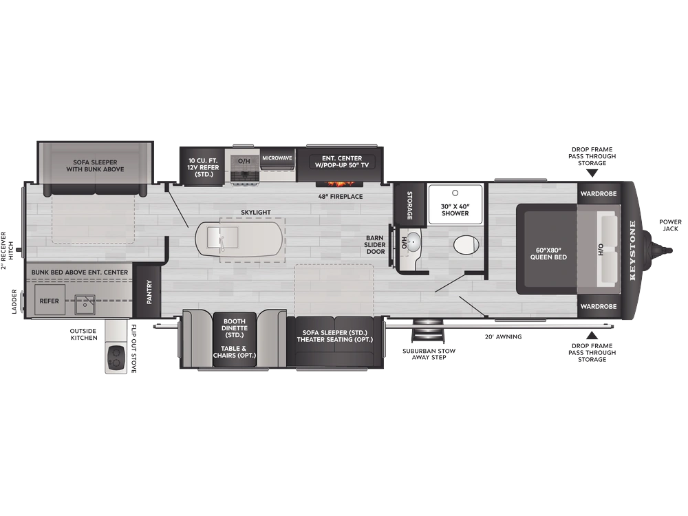 2026 Keystone RV Outback Outback 340BH alt