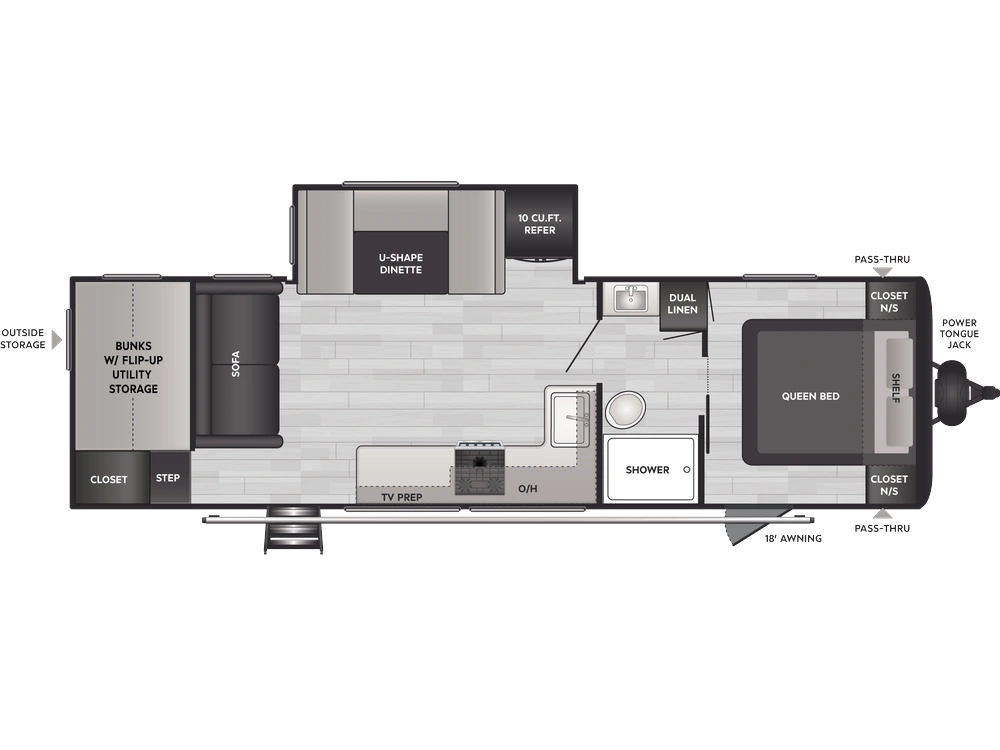 2026 Keystone RV Hideout Sport Hideout Sport 284BH alt