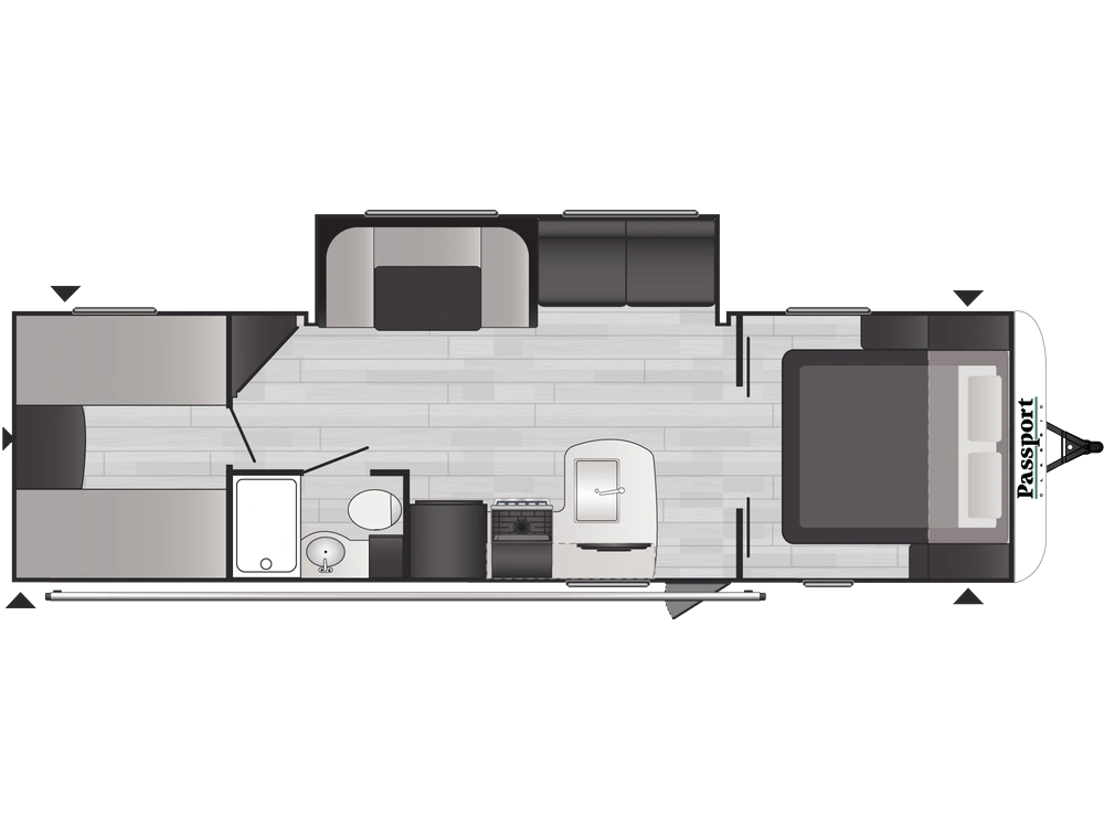 2026 Keystone RV Passport Classic Travel Trailers Passport Classic Travel Trailers 284QBCWE alt