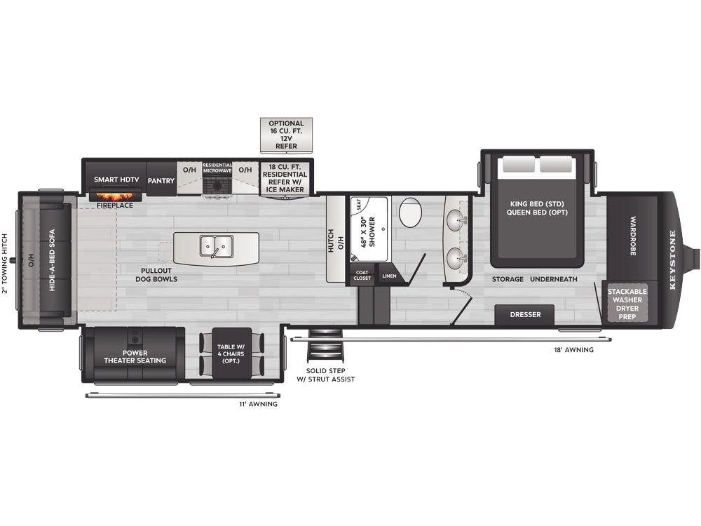 Keystone RV Montana High Country Montana High Country 331RL 2026 alt