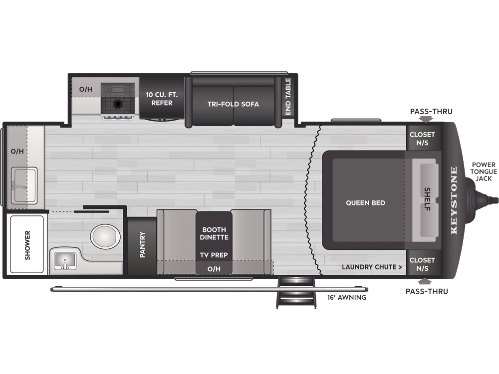 Keystone RV Hideout Hideout 22MLS 2026 alt