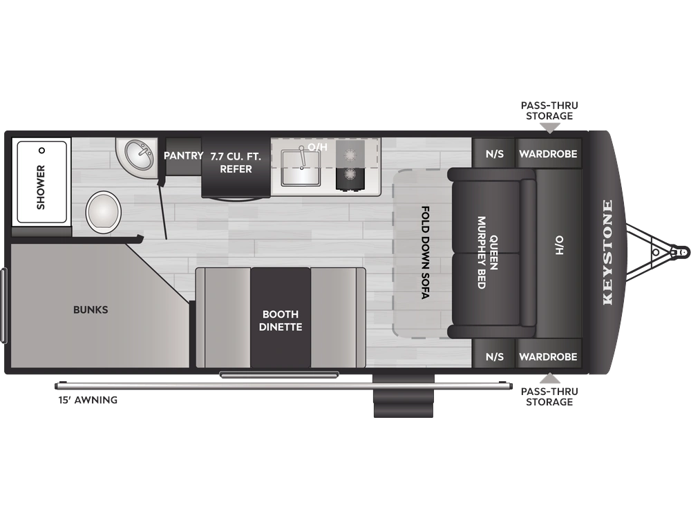Keystone RV Springdale Mini Springdale Mini 2300MBBH 2026 alt