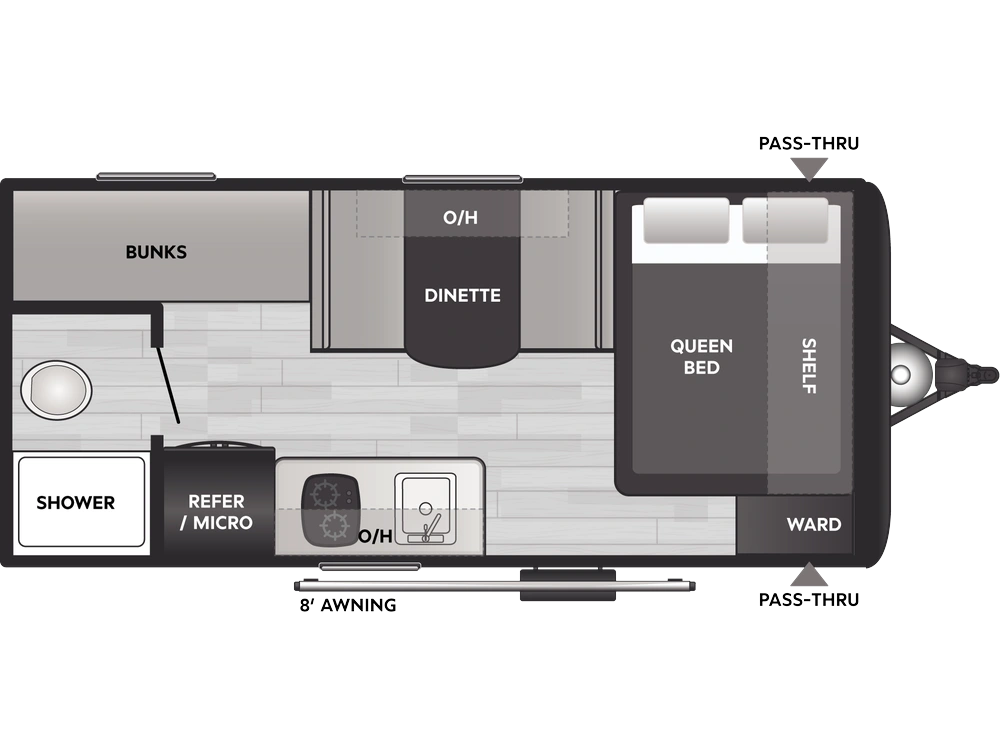 2026 Keystone RV Coleman Travel Trailers Coleman Travel Trailers 17B alt