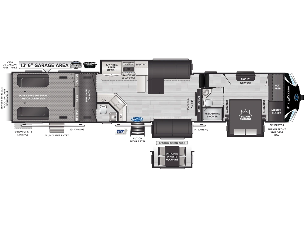 2026 Keystone RV Fuzion Fuzion 429 alt