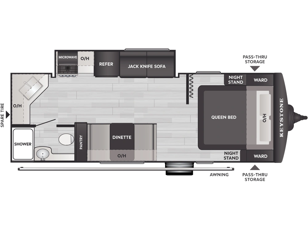 Keystone RV Bullet Classic Bullet Classic 2240RKWE 2026 alt