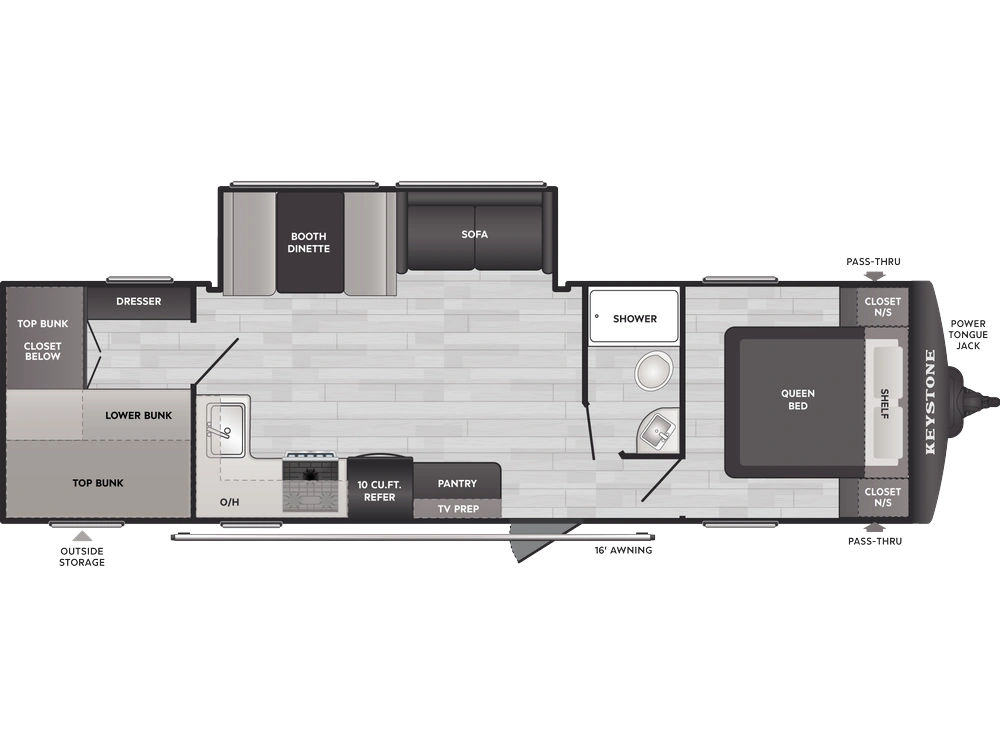 2026 Keystone RV Hideout Sport Hideout Sport 291BRWE alt