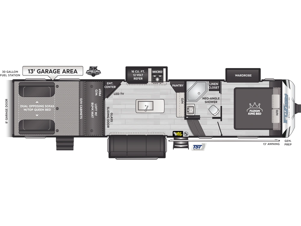 2026 Keystone RV Fuzion Impact Edition Fuzion Impact Edition 343 alt