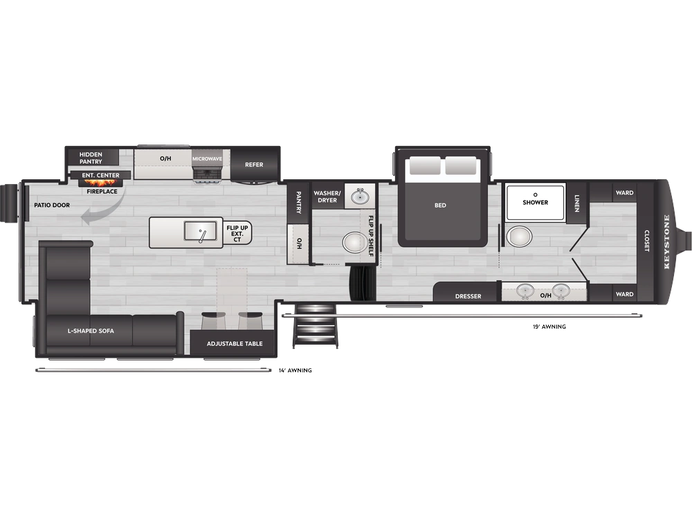 2026 Keystone RV Sprinter Sprinter 3640RLP alt