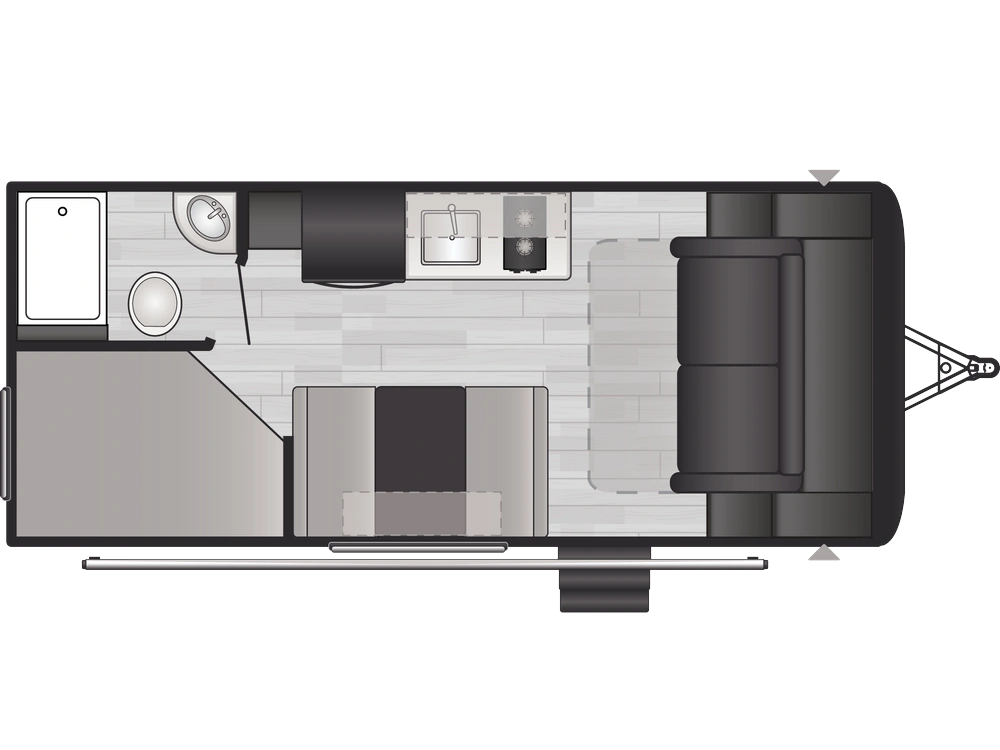 Keystone RV Hideout Mini Hideout Mini 230MBBH 2026 alt