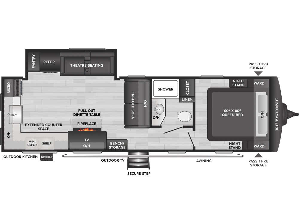 Keystone RV Bullet Crossfire Bullet Crossfire 270RKS 2026 alt