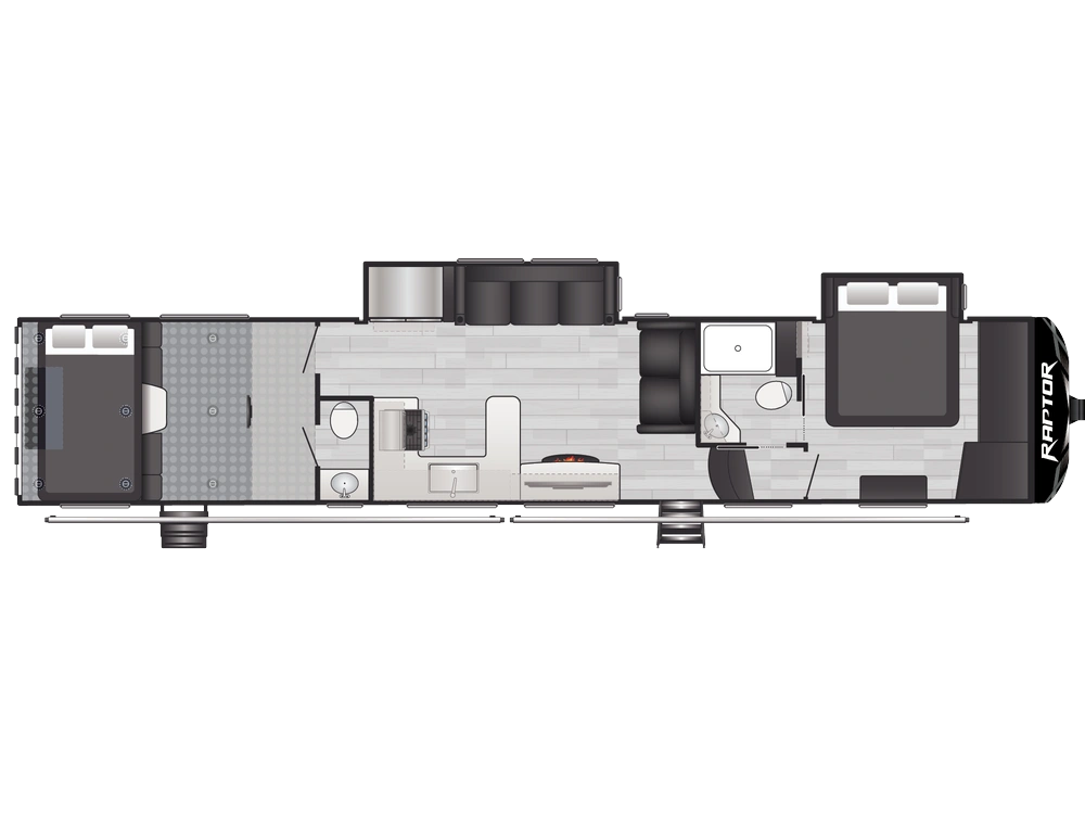 2026 Keystone RV Raptor Raptor 424 alt