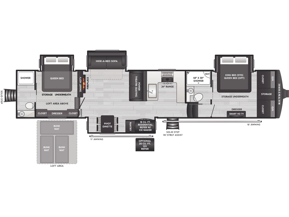 2026 Keystone RV Montana Montana 3915TB alt