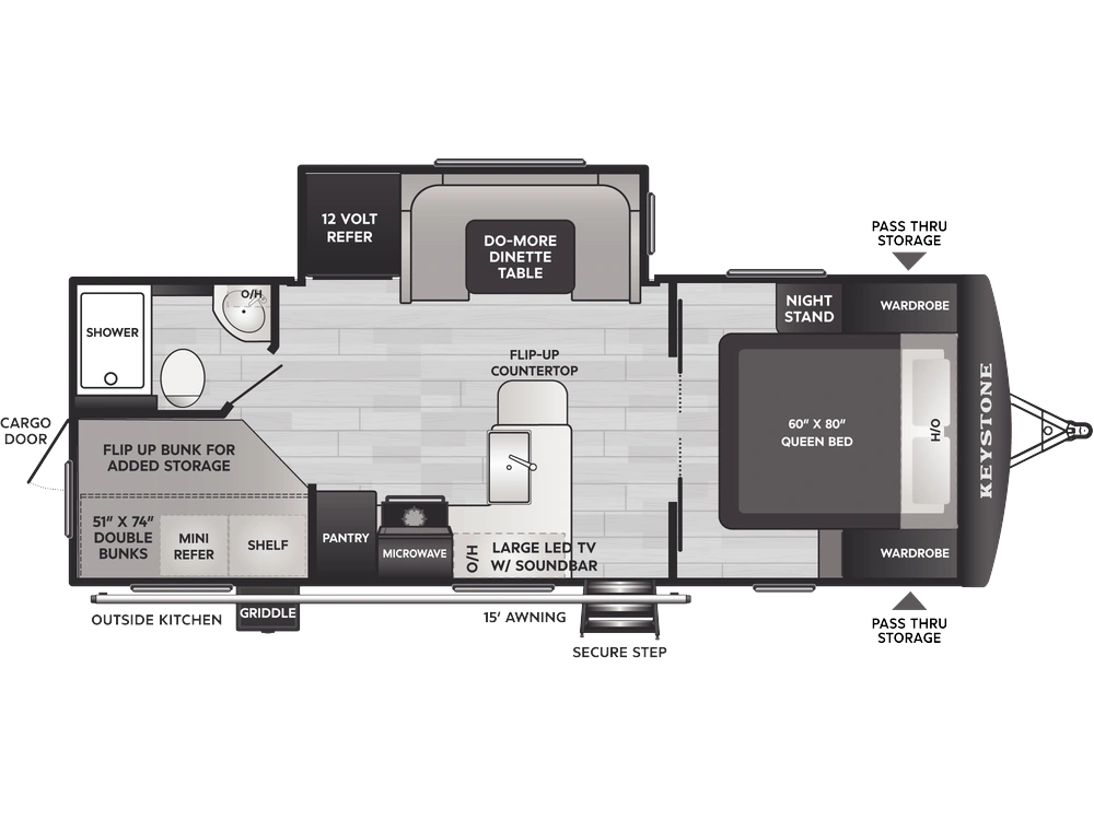 2026 Keystone RV Passport Super Lite Passport Super Lite 229BHWE alt