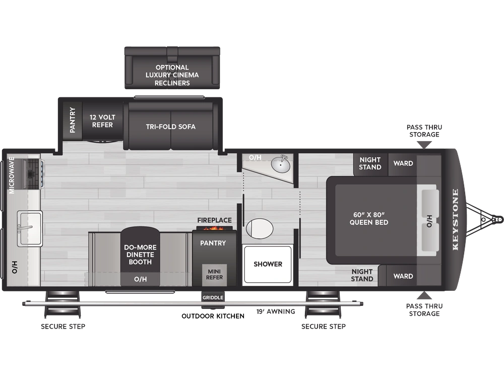 Keystone RV Passport Super Lite Passport Super Lite 2450RK 2026 alt