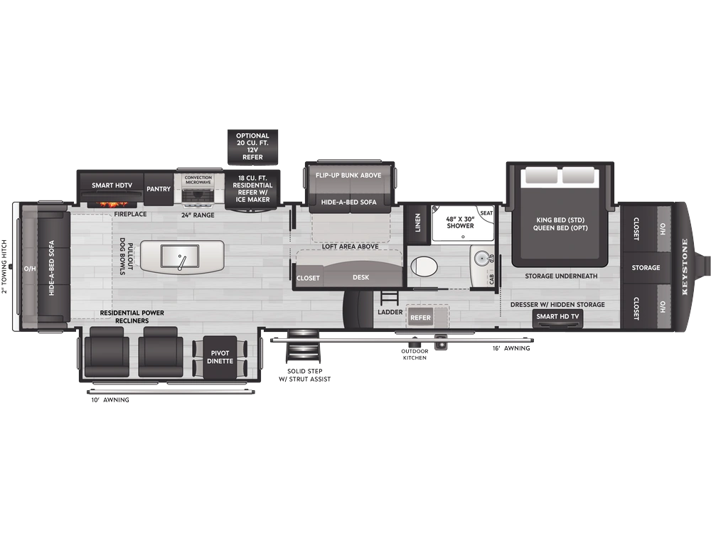 Keystone RV Montana Montana 3857BR 2026 alt