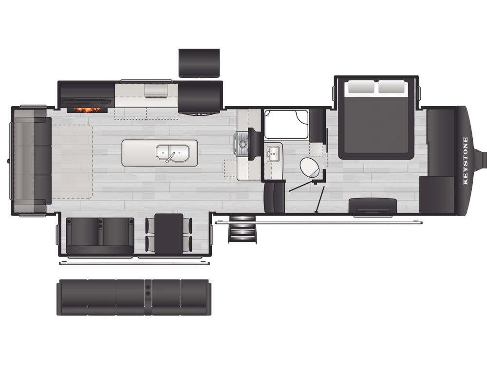Keystone RV Alpine Alpine 3011CK 2026 alt