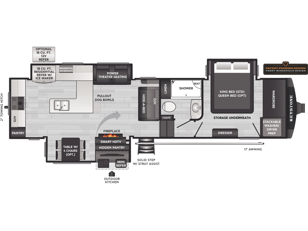 Keystone RV Montana High Country Montana High Country 325RK 2026 alt