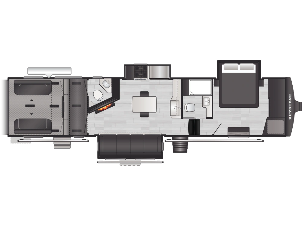 Keystone RV Fuzion Fuzion 373 2026 alt