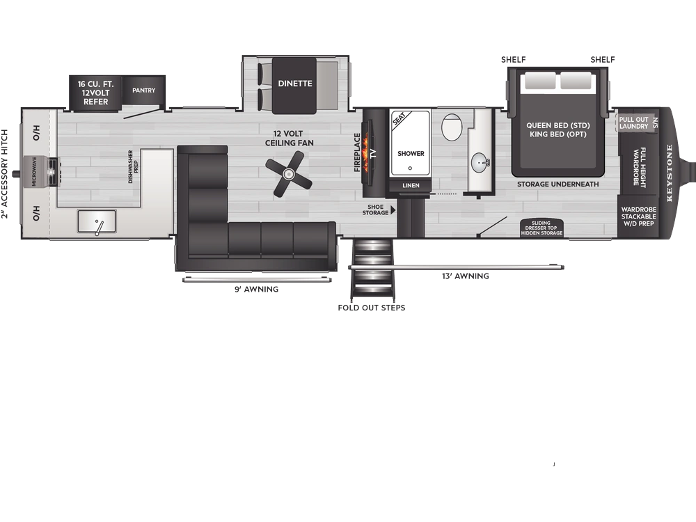 Keystone RV Cougar Cougar 350LLK 2026 alt