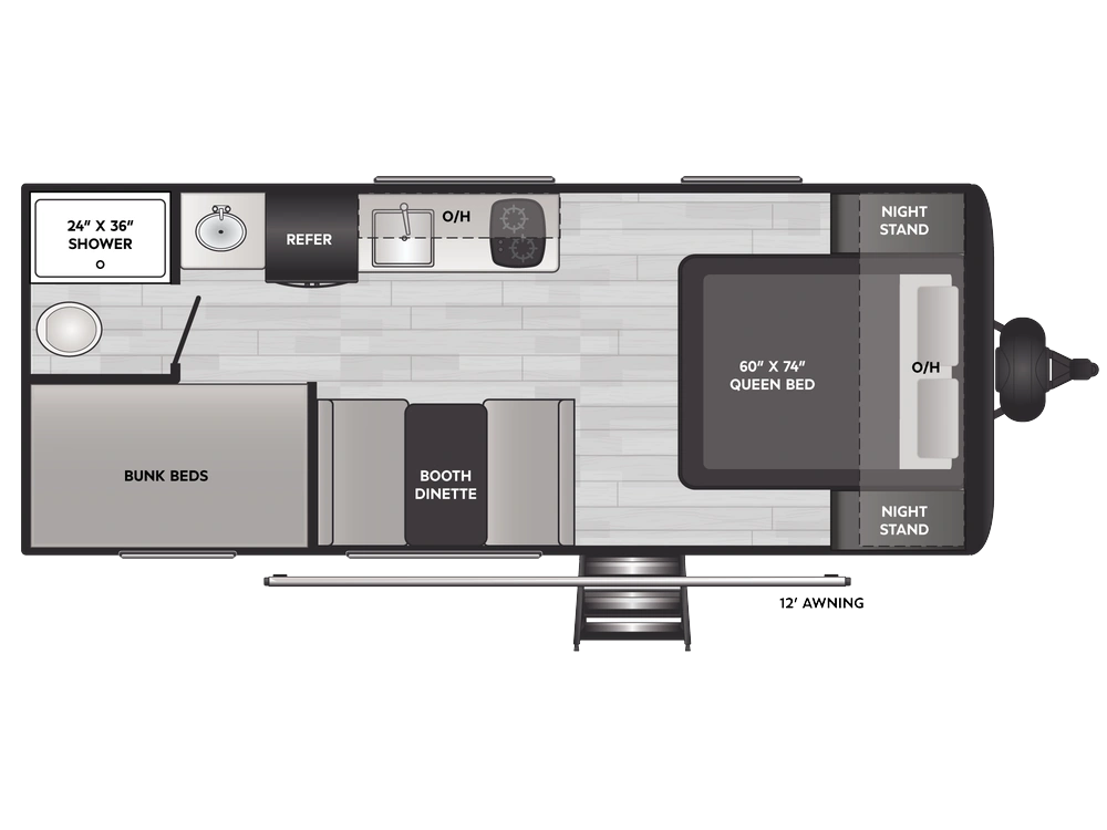 Keystone RV Hideout Sport Hideout Sport 20BWE 2026 alt