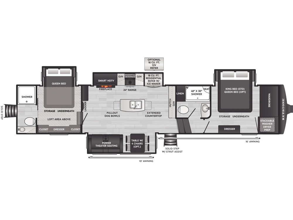 2026 Keystone RV Montana High Country Montana High Country 381TB alt
