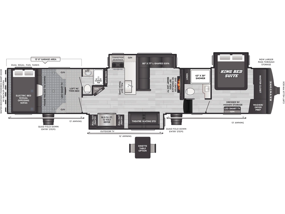 2026 Keystone RV Fuzion Fuzion 432 alt