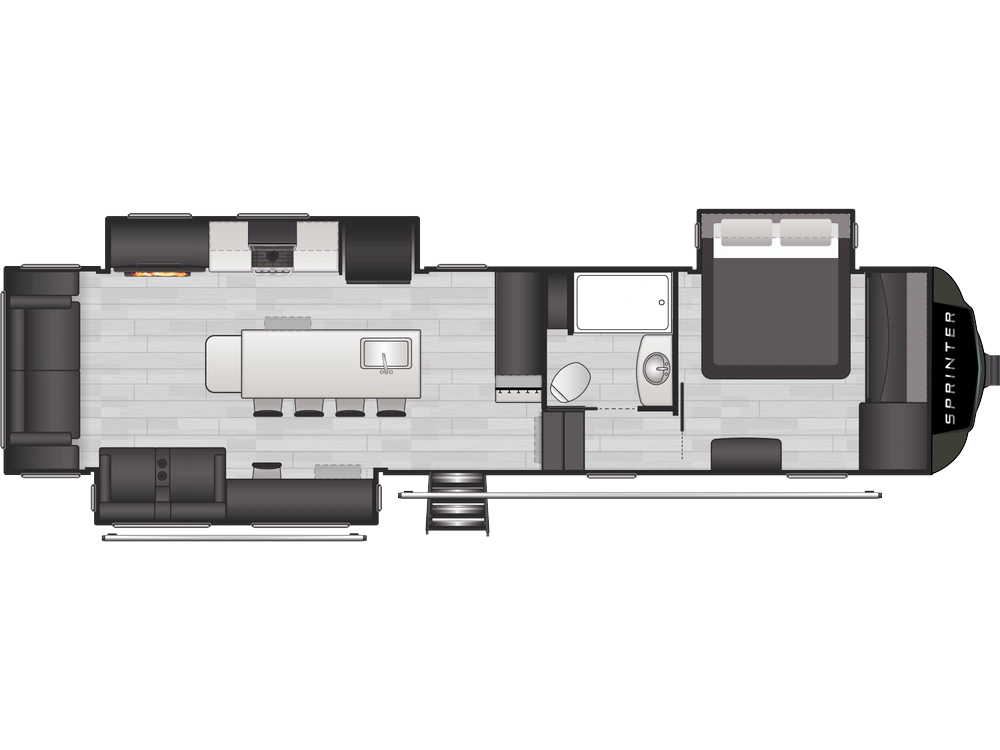 Keystone RV Sprinter Sprinter 3210RLS 2026 alt