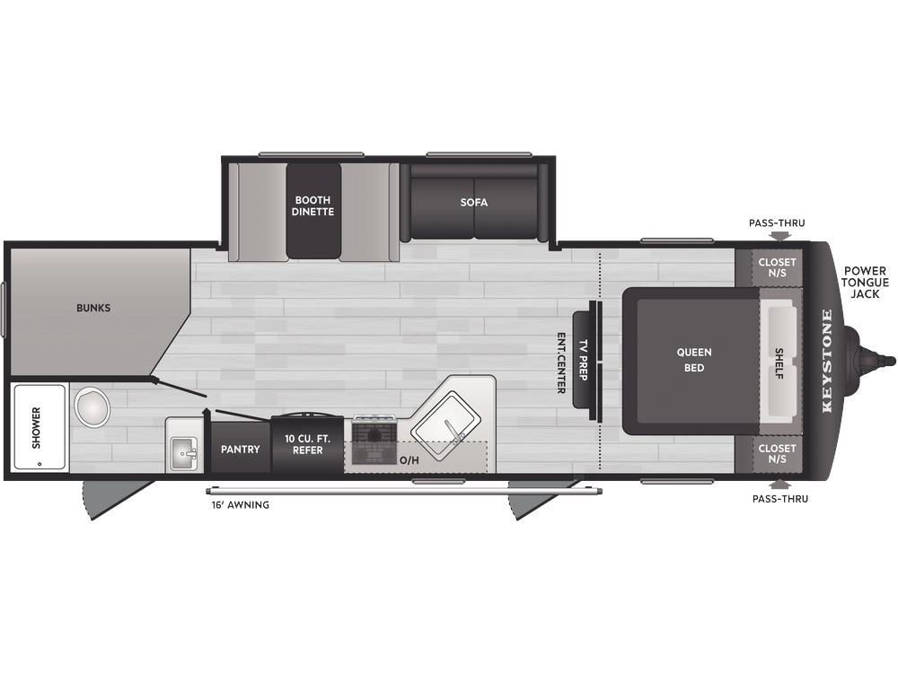 2026 Keystone RV Hideout Sport Hideout Sport 261BHWE alt