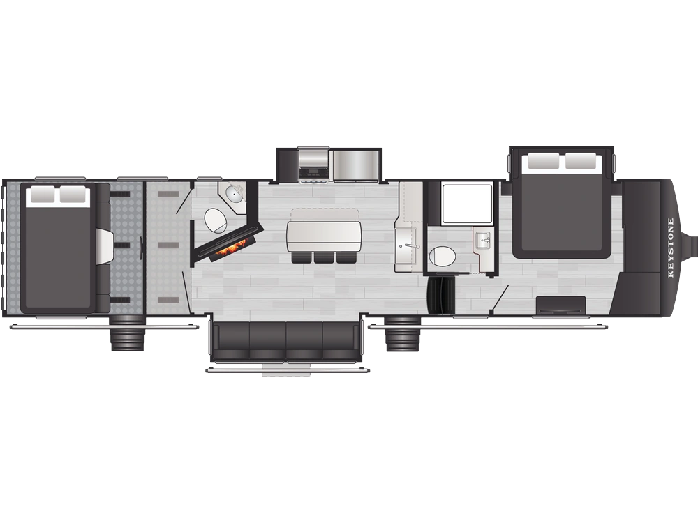 2026 Keystone RV Raptor Raptor 352 alt