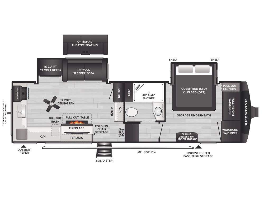 Keystone RV Cougar Cougar 260MLE 2026 alt