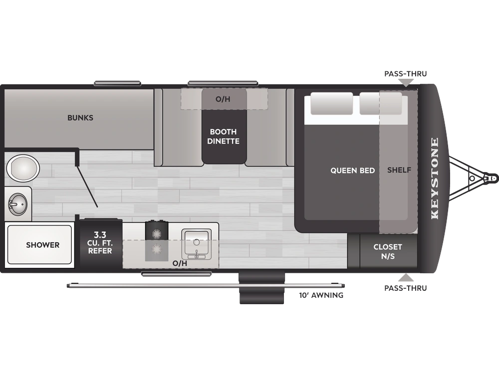 Keystone RV Springdale Mini Springdale Mini 1800BH 2026 alt