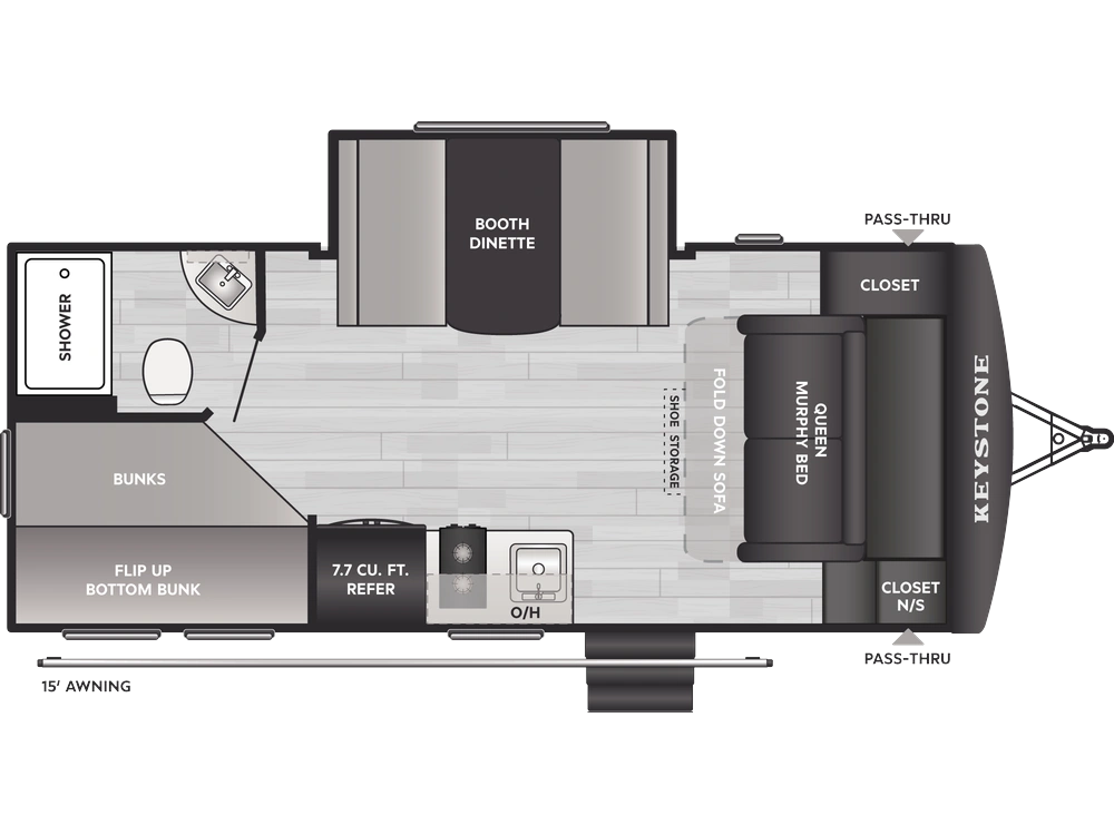 2026 Keystone RV Springdale Mini Springdale Mini 1810BH alt