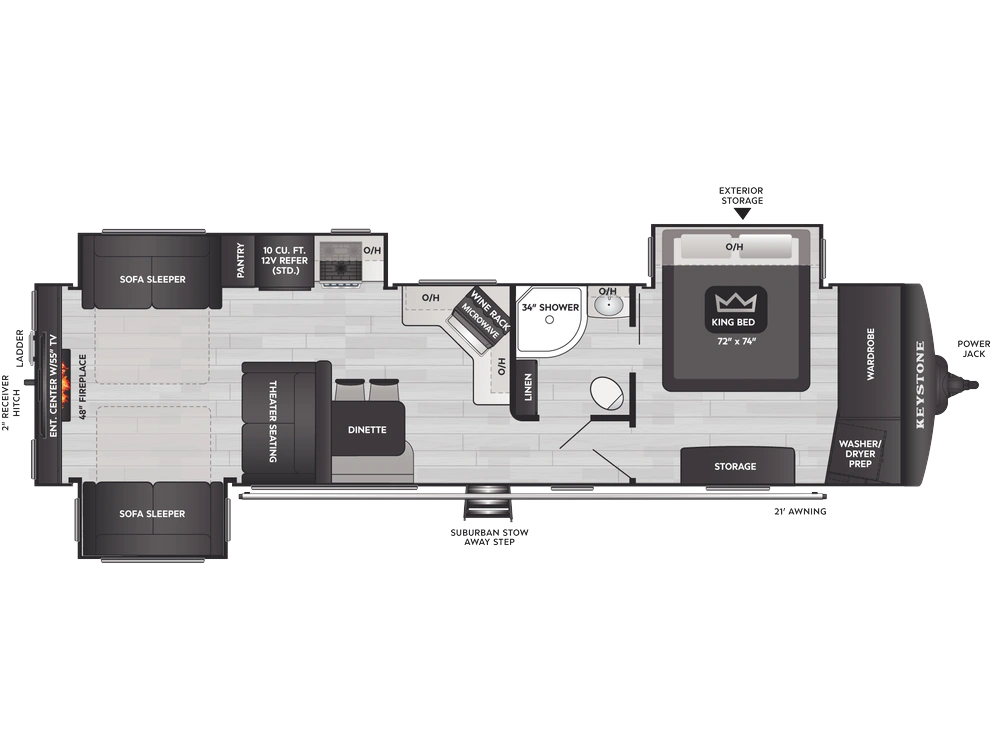 Keystone RV Outback Outback 341RD 2026 alt