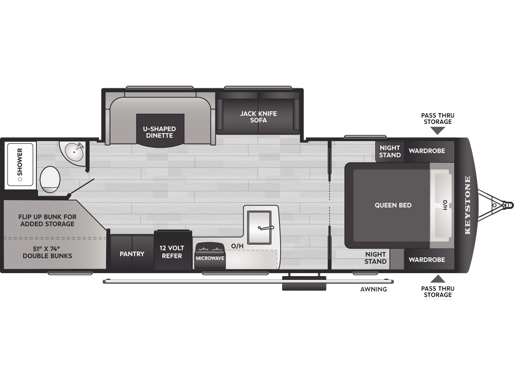 Keystone RV Passport Classic Travel Trailers Passport Classic Travel Trailers 264BHWE 2026 alt