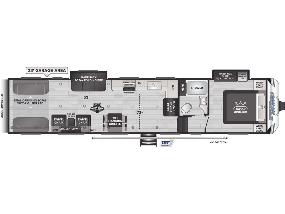 2026 Keystone RV Fuzion Impact Edition Fuzion Impact Edition 3423 alt