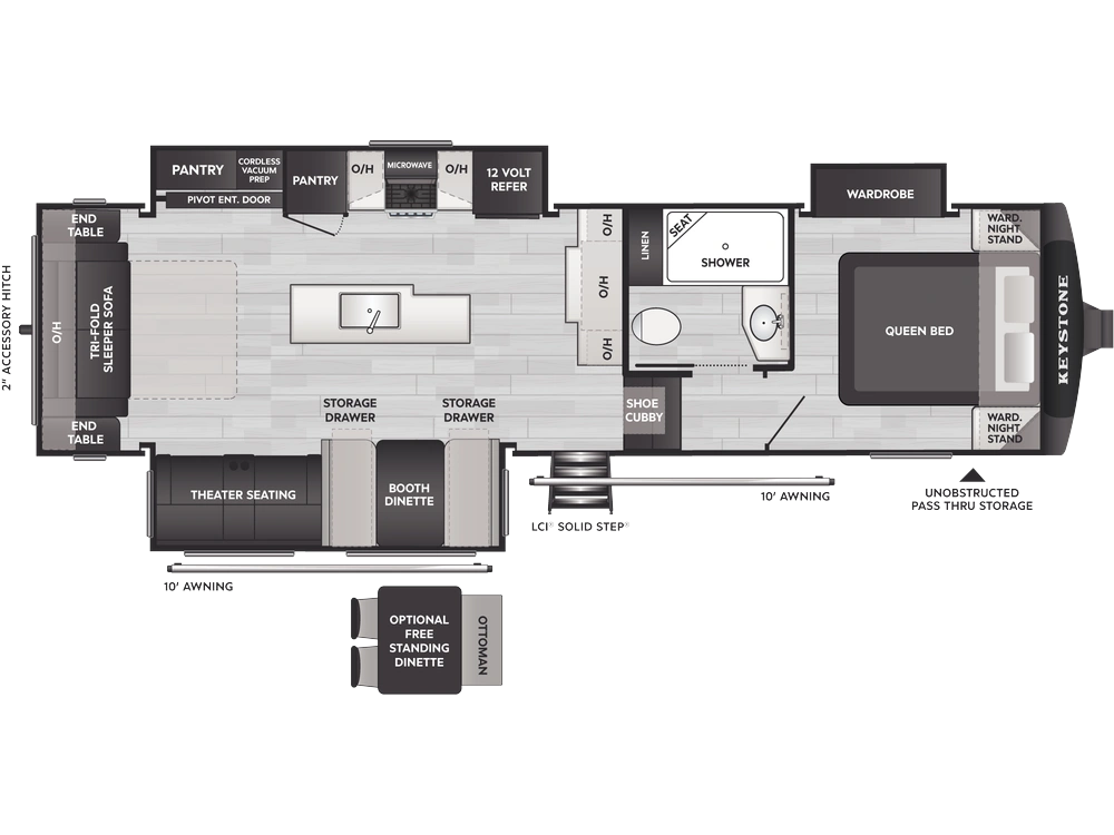 Keystone RV Cougar Half-Ton Cougar Half-Ton 29RLI 2026 alt