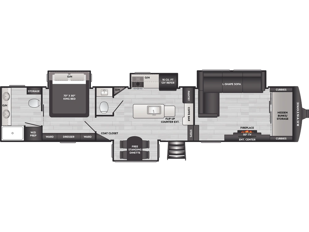 2026 Keystone RV Sprinter Sprinter 3800FLB alt