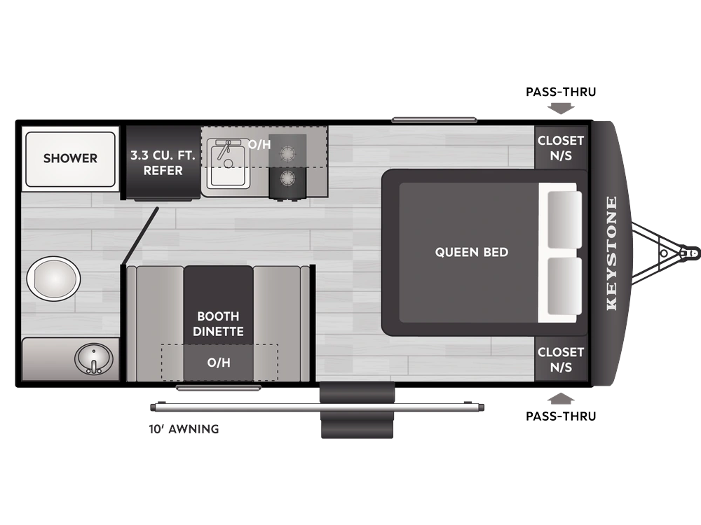 2026 Keystone RV Springdale Mini Springdale Mini 1700FQ alt