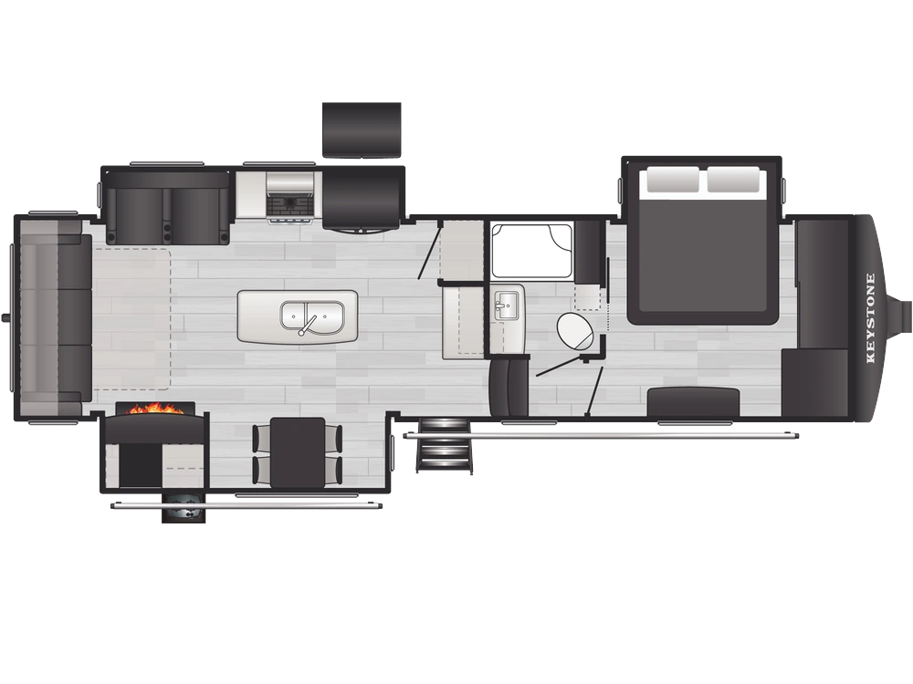 Keystone RV Alpine Avalanche Edition Alpine Avalanche Edition 302RS 2026 alt
