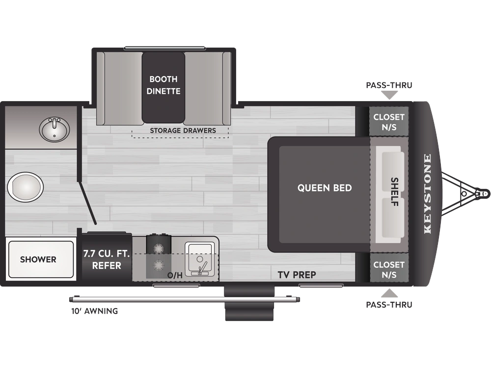 Keystone RV Springdale Mini Springdale Mini 1790FQ 2026 alt